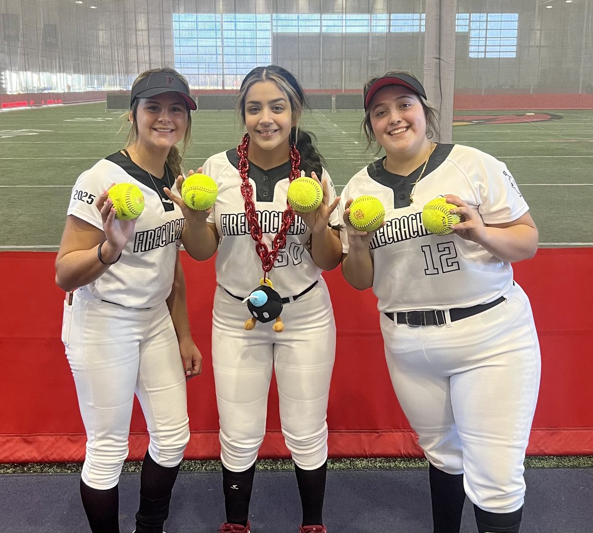 Great 3-0 day at the SVSU team camp today!  <a href="/LaineyCannon_25/">Lainey Cannon</a> and Rylie Greggo were bringing it 🔥I was 5-6 with 2 doubles, HR, &amp; 2 SB’s .  💣 squad with <a href="/Sophia_Helm2025/">Sophia Helm</a> &amp; <a href="/JadalynLopez50/">Jadalyn Lopez</a> 💪