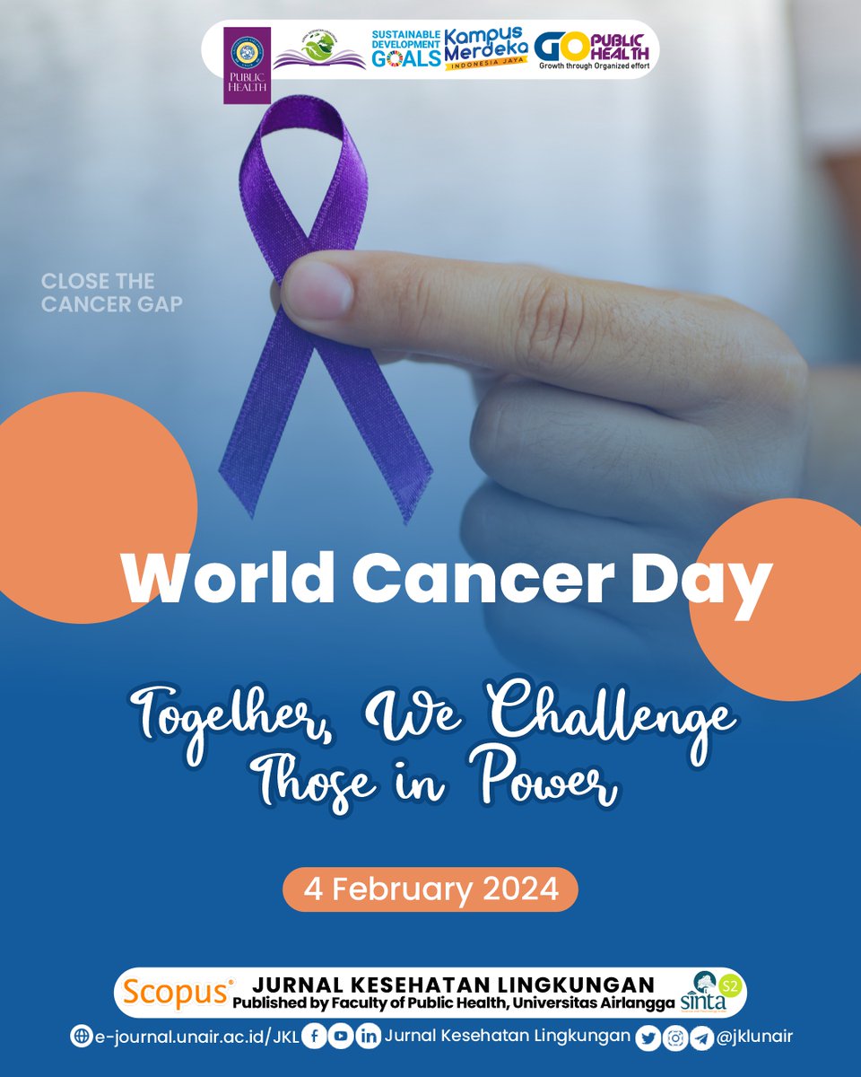 [WORLD CANCER DAY]

'Together, We Challenge Those in Power'

#worldcancerday #closethecancergap #stopcancer