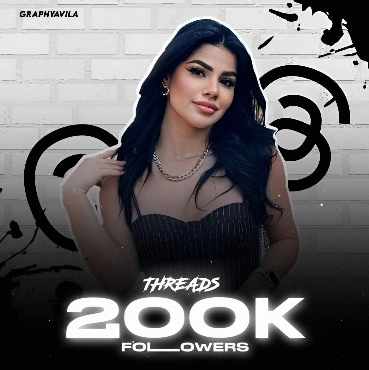 GraphyAvila's tweet photo. La cuenta de Threads de @marianaavilatw ha llegado a la cifra de más  200 mil seguidores actualmente https://t.co/EwGIK4cuB2