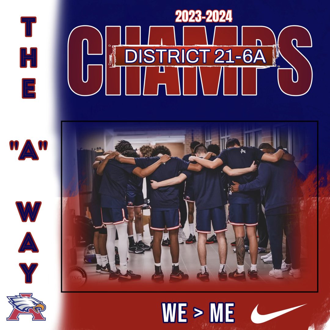 Congrats to the Atascocita Eagles Men’s Basketball team. Saturday they clinched 🅰️nother District Championships by defeating NSHS 67-37. With 3 games remaining the Eagles are 11-0 in district as the gear up to make another run in the play offs. Stay tuned… 🅰️🦅🏀