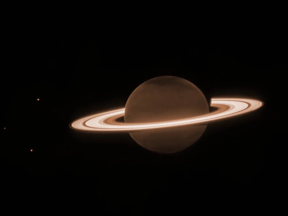 The James Webb Space Telescope's first image of Saturn