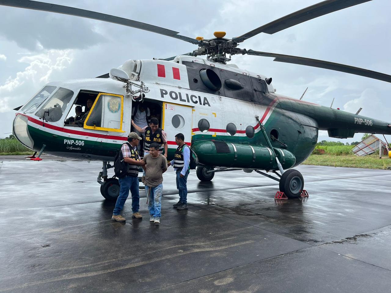 Quinto Inuma Alvarado: Tercer Equipo de la 3.° Fiscalía Supraprovincial Especializada trae a Lima a presuntos asesinos de líder indígena (Foto: Fiscalía).