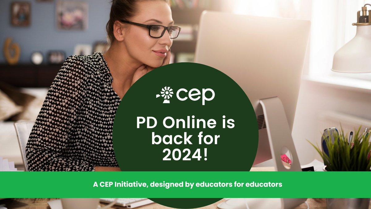 CEP_Partnership's tweet photo. We are excited to announce that PD Online is back for 2024!

We have been busy planning an incredible series, tailored for all types of educators, and covering a range of topics.

Register now: https://t.co/95Q3rHIrTz

#Education #Teacher #Principal #EducationVictoria https://t.co/zeLucpVusp