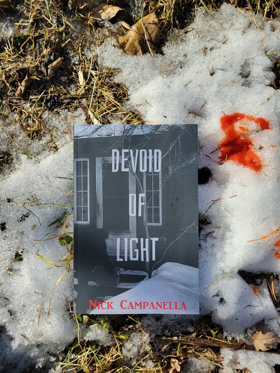 A perfect mix of blood, love, and snow.

Devoid of Light is coming right around the corner.  You're going to want to find out what happens in this work of fiction.

Please join us on Sunday, February 18th for my $1 birthday 

Thank you!

#crimethrillerbooks