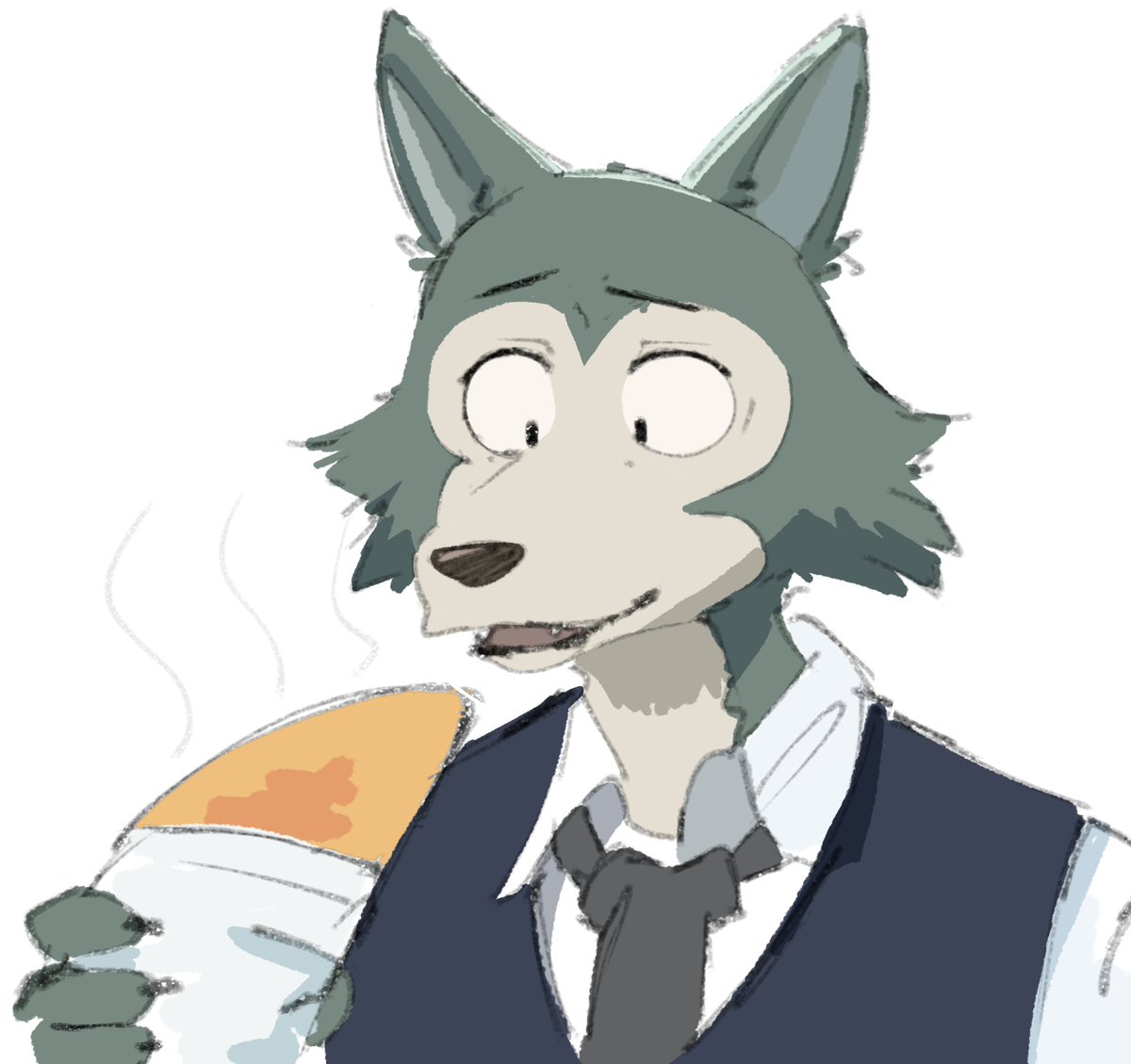 Vistrou's tweet photo. LEGOSHI COMIENDO EMPANADA https://t.co/OV443eUMjY