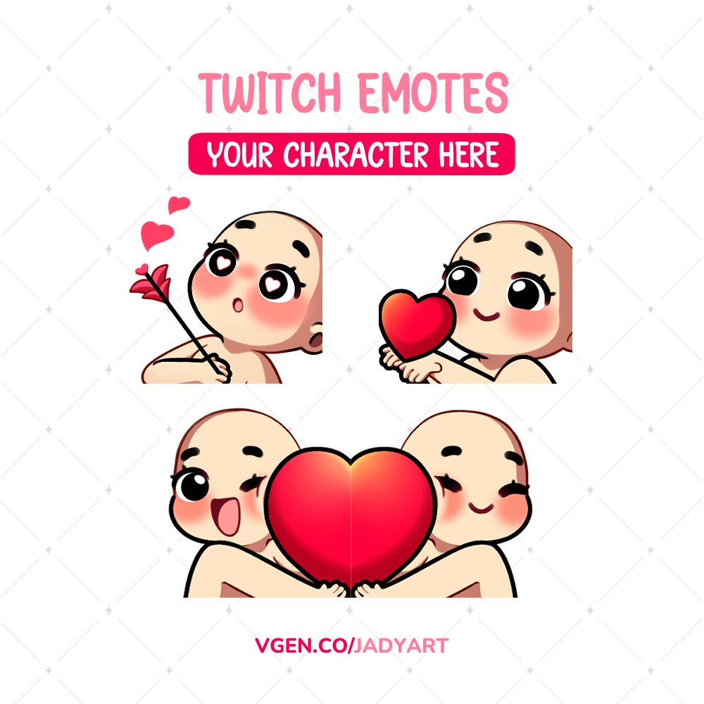 JadyArt's tweet photo. YCH EMOTES 💗🎀 VALENTINE 💗🎀

Ya disponible, espero que les guste

💘Slots limitados
🌹Encargos vía VGen (enlace abajo) ó MD

RT se agradecen🥰 https://t.co/Feoccrgp1R