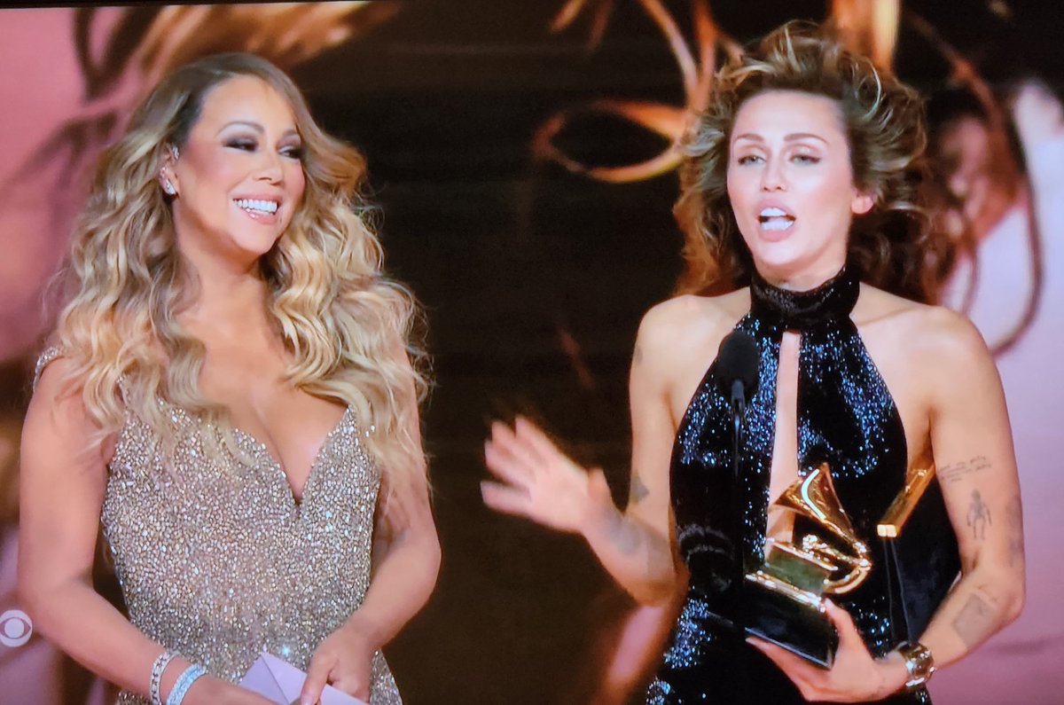 JazzAtTheV's tweet photo. Congratulations to Miley https://t.co/6ezxwd6val