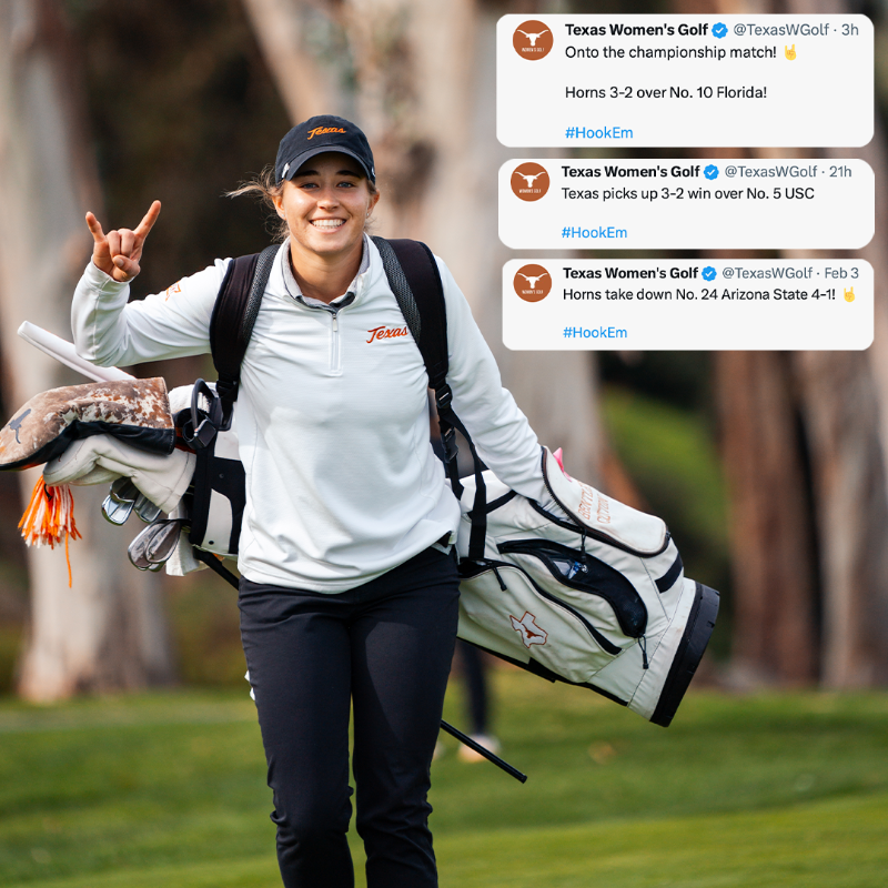 TexasLonghorns's tweet photo. had ourselves a weekend 🤘

#HookEm
