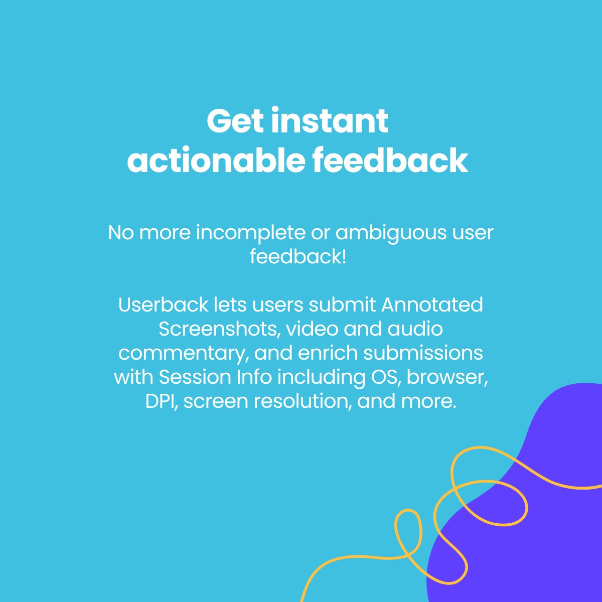 userbackio's tweet photo. Build better #webapps and websites with #Userback! 🌐

Capture visual #userfeedback and system info in real-time.
Userback's actionable insights help optimize your product, #UX &amp; #UI, and prioritize future features to grow your business. 
👉 Sign up now: https://t.co/5wzWc43Sa6 https://t.co/wj8ISy2cm1