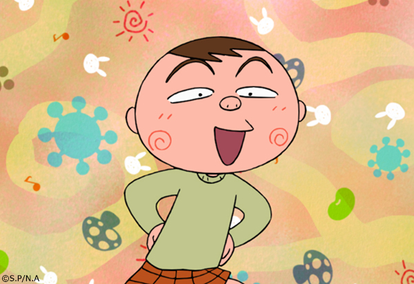 今日 #2月5日 はブー太郎のお誕生日。 おめでとう🧡💚💙 #ちびまる子