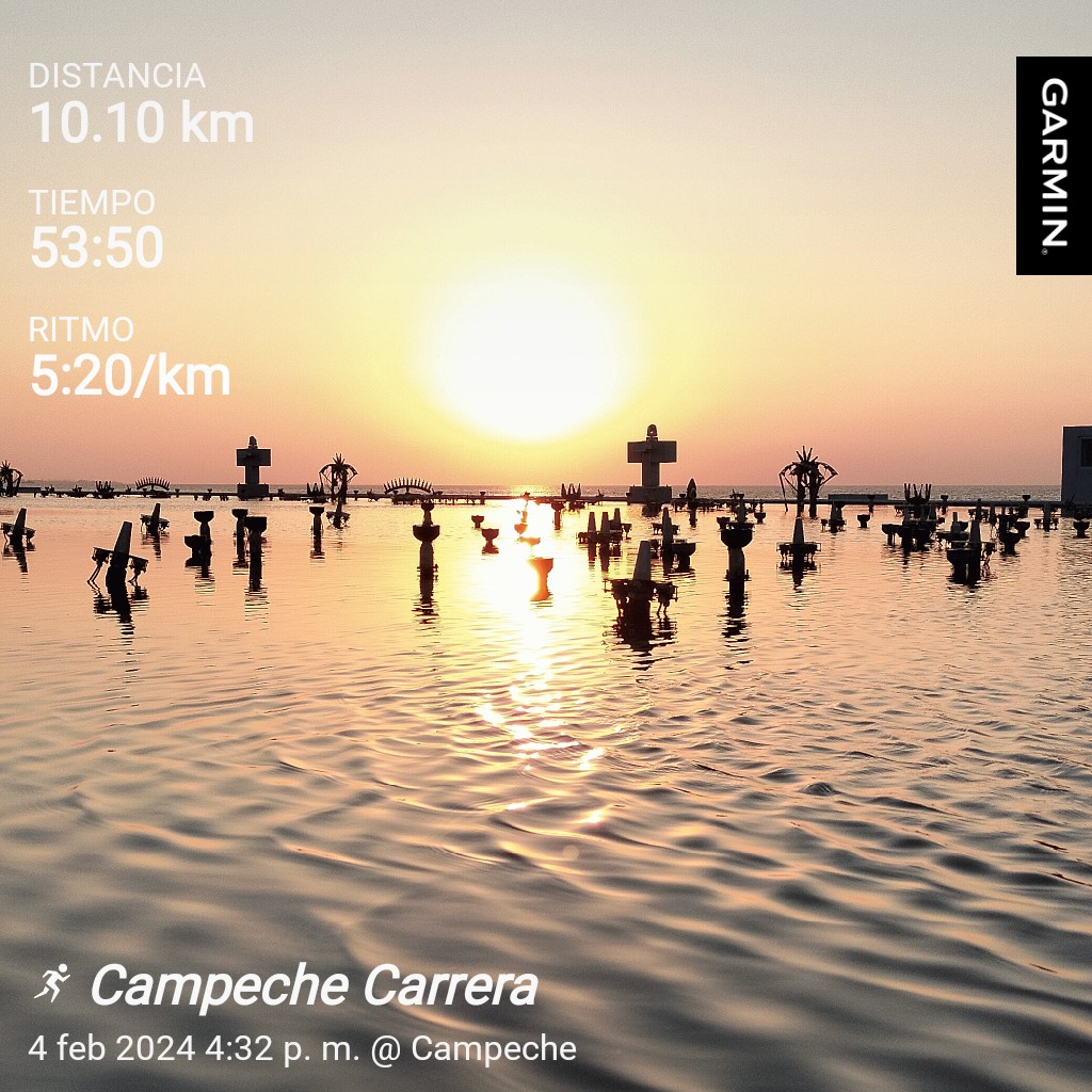 Greetings friends 🏃📸📸📸🇲🇽🇲🇽🇲🇽🇲🇽#garmin #beatyesterday