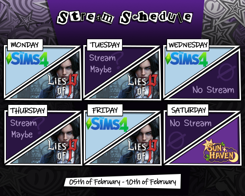 Seb_Rex_Escanor's tweet photo. Trying out something a bit different this week :3
The streams will be live on both Twitch and Kick at 3pm and 9pm GMT+1
https://t.co/3bXprI7htf
https://t.co/ff5kjuGCps
#StreamSchedule #Sleepy_Seb #Stream #Streamer #Twitch #Kick #ReStream #Sims4 #Sims #LiesOfP #SunHaven https://t.co/fvbVKfbO2c