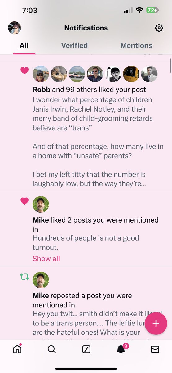 BlondeBigot11's tweet image. Ummmmmmm did you know you can make your Twitter pink if you have a verified account?!
There’s a few other colours also. 
#MoneyWellWasted
#WorthIt
