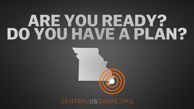 🫨 It IS your fault! If you live in SE MO or beyond, you are AT RISK for an #earthquake from 1 of the nation's biggest faults, the New Madrid. It's EQ Preparedness Month. Learn more to be #MidwestReady at ready.gov/earthquakes, sema.dps.mo.gov/earthquake_pre…