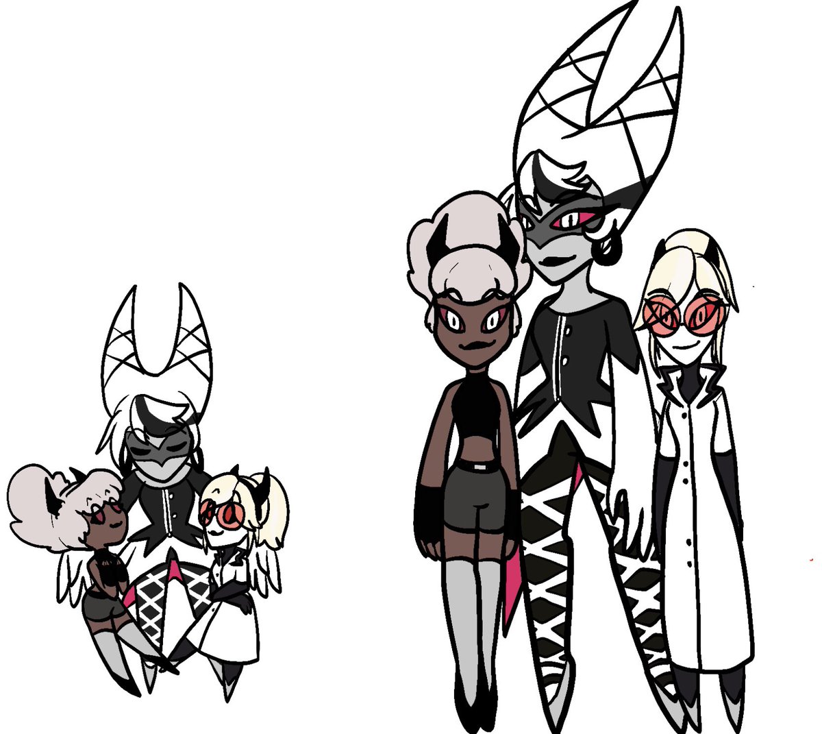 gt_trashbag's tweet image. #HazbinHotel #CarmillaCarmine #odette #clara

I haven’t seen any art yet of this queen and her babies
Seriously hope she gets more spotlight in season 2 as well