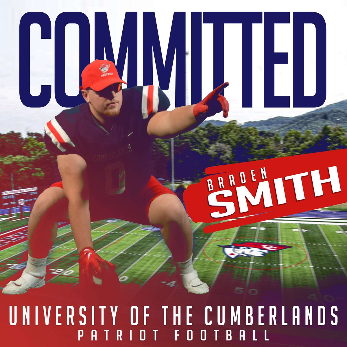 BradenSmith77's tweet image. After a lot of thinking and talking with my family. I am glad to announce that i have committed to The University Of Cumberlands!!🙏🔵🔴@UCPatriotFball @Coach_Neighbors @FRA__Football @RecruitGeorgia