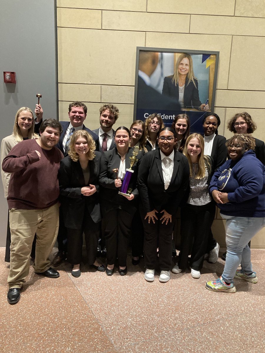 Congratulations to Juniata College Mock Trial Teams 1016 and 1017 for advancing to ORCS and thanks to @pennstatemocktrial for running a great Regional weekend