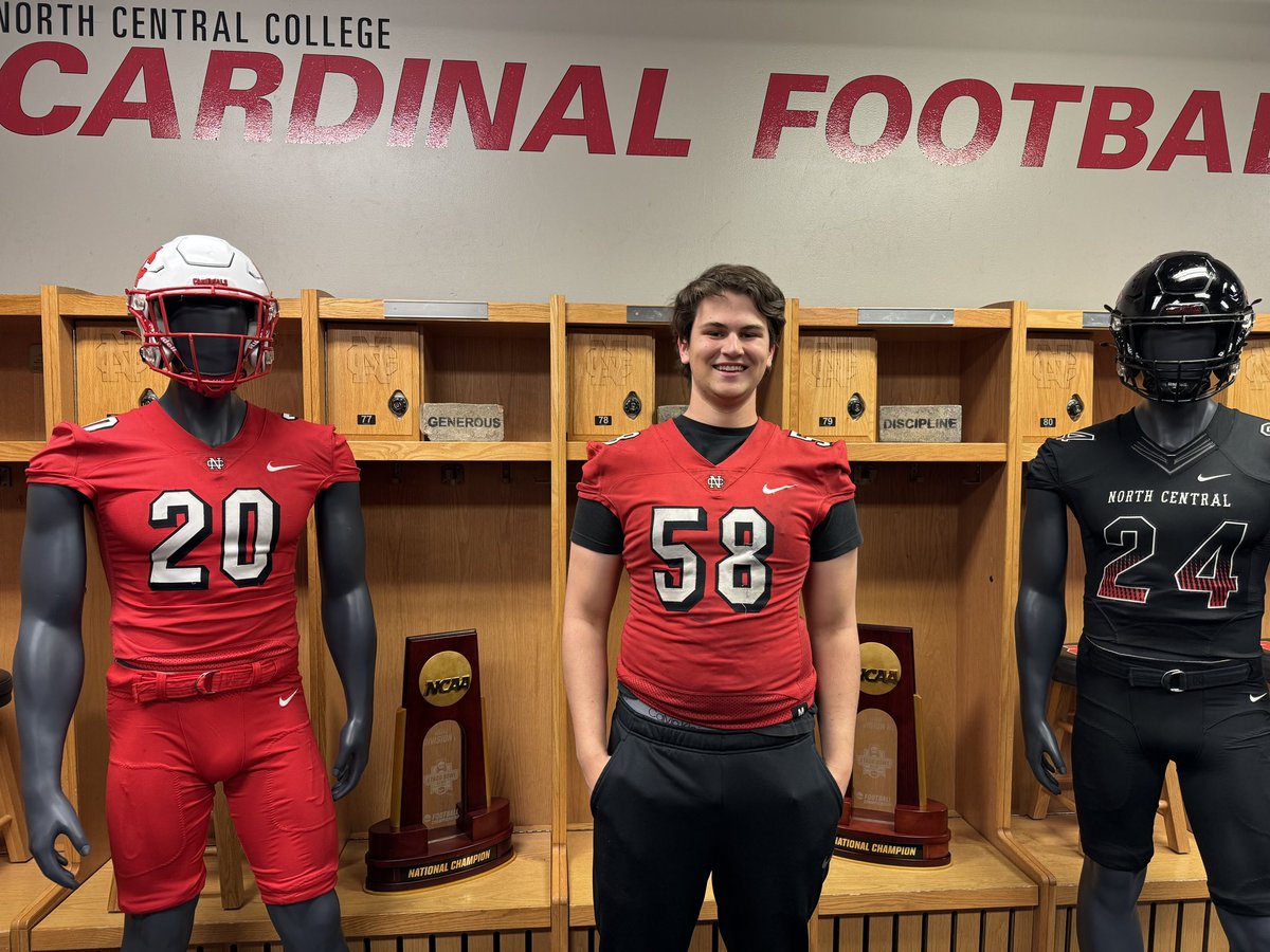 After a great visit at <a href="/football_ncc/">NCC Football</a> I’m blessed to receive an opportunity to play football at the next level! <a href="/CoachFehrle/">Coach Fehrle</a> <a href="/CoachSpence_NCC/">Coach Spencer</a> <a href="/fb_coachrobbins/">Coach Robbins</a> <a href="/ABJenkinsElite/">Adam Byrne</a> <a href="/TheCoachHolman/">Coach Holman</a> <a href="/PlaymakerCorner/">Playmaker’s Corner</a> <a href="/coachwes_23/">Ryan Wesley</a>