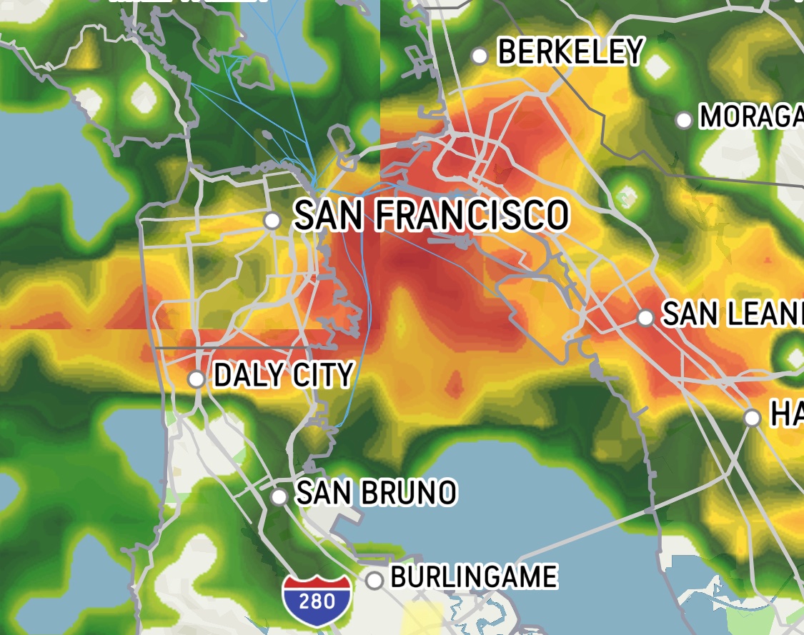 Gleneagles GC about to thin out a bunch of trees. 😍😍