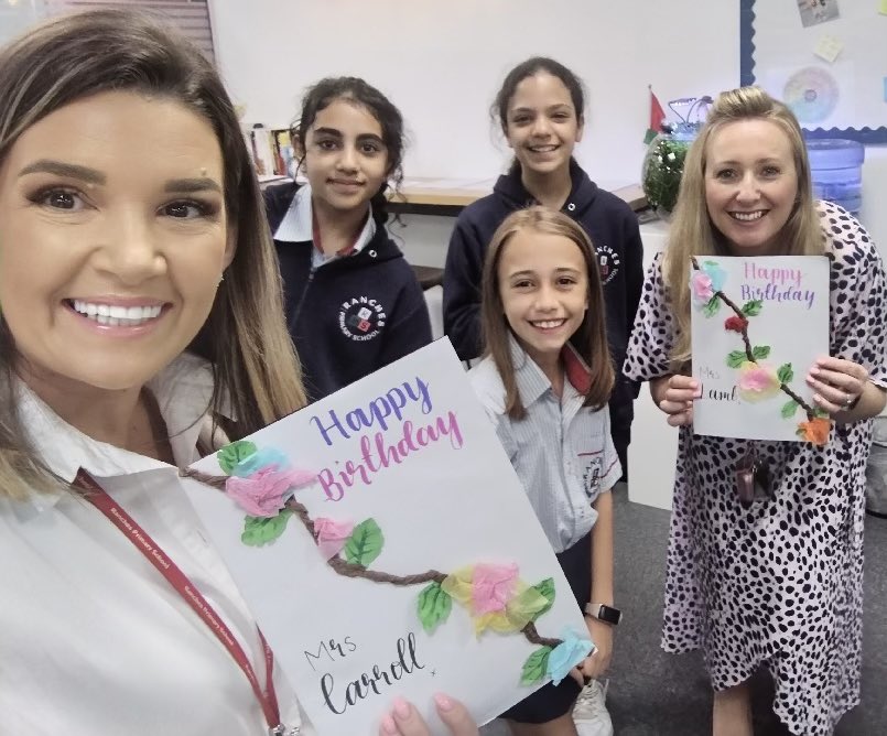 Hayley Lamb (@positiveewe) on Twitter photo Our Student Wellbeing Ambassadors presented hand-made birthday cards signed by the Staff and Student Leaders. Feeling very grateful to work in such a wonderful school where #kindness and #wellbeing is at the heart. <a href="/CognitaSchools/">Cognita Schools</a> <a href="/RPSDubai/">RPS Dubai</a> <a href="/TheRPSReview/">The RPS Review</a> <a href="/AmycCarroll/">Amy Carroll</a> Our Student Wellbeing Ambassadors presented hand-made birthday cards signed by the Staff and Student Leaders. Feeling very grateful to work in such a wonderful school where #kindness and #wellbeing is at the heart. <a href="/CognitaSchools/">Cognita Schools</a> <a href="/RPSDubai/">RPS Dubai</a> <a href="/TheRPSReview/">The RPS Review</a> <a href="/AmycCarroll/">Amy Carroll</a>