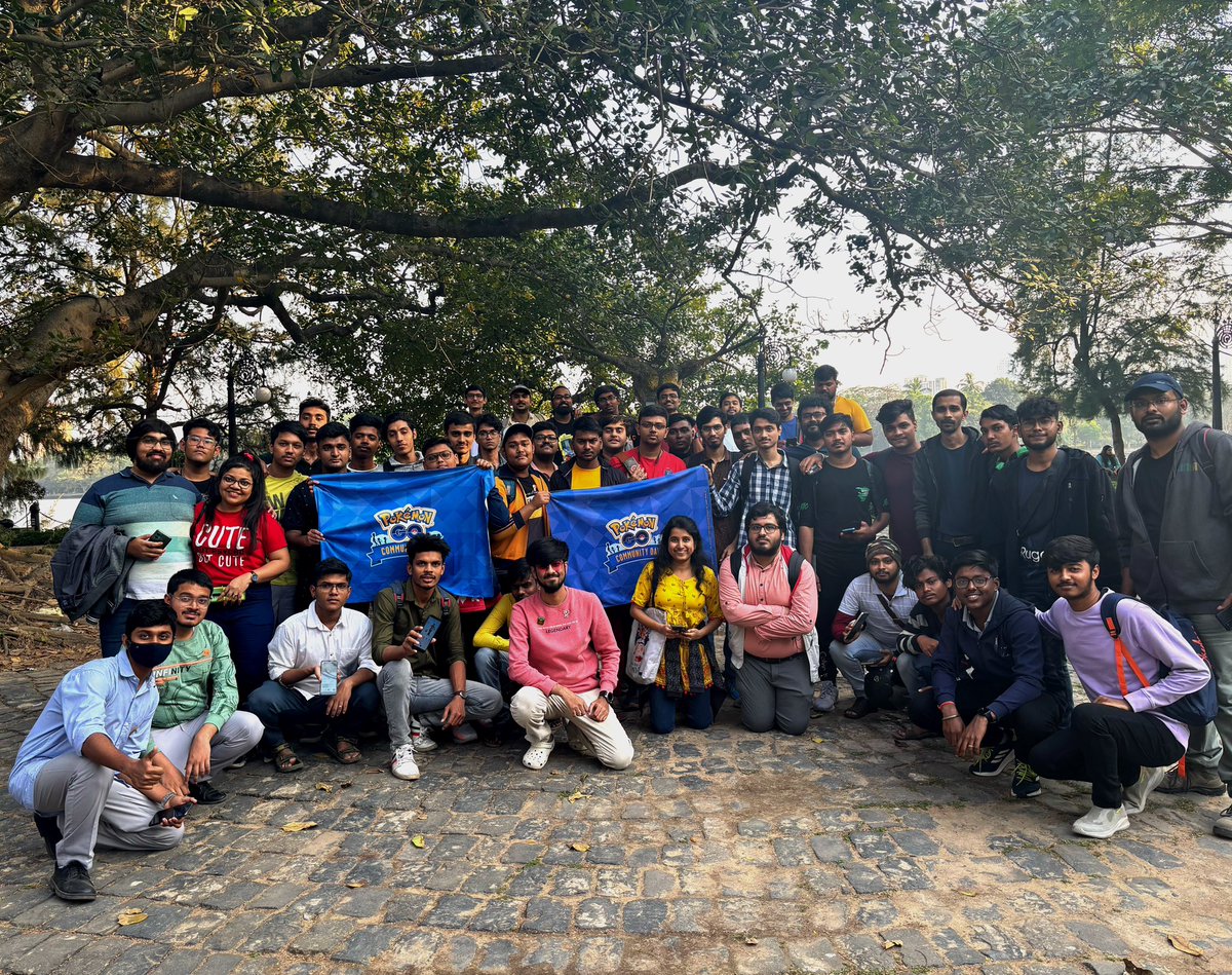 PokeGoWB's tweet photo. #FebruaryCommunityDay 2024 in Kolkata, West Bengal- INDIA🇮🇳 📍🫶
Chansey💕✨
#PokemonGoCommunityDay
#PokemonGoCommunityDayMeetup
#CommunityDay
#AaoKhelePokemonGo
#PokémonGOApp #PokemonGoWestBengal
#PokemonGoIndia #MeetYouOutThere
@PokemonGoApp @PokemonGoAppIN
@NianticLabs https://t.co/mWQEW35FS6