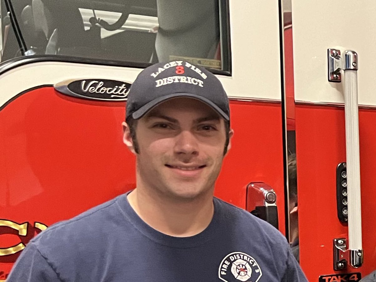LaceyFireDist3's tweet photo. Congratulations to Andy Anderson (C Shift) and Andrea Casebolt (D shift) for successfully completing their probationary year! Huge milestone… in a long list of future milestones! Both firefighters demonstrated #ServiceWithExcellence during their 1st year of employment with LFD3! https://t.co/gEhObUYFuZ