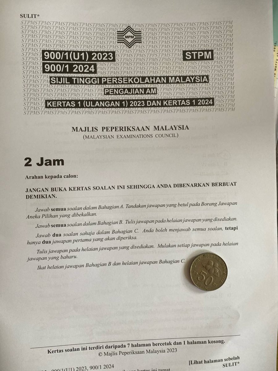 xyzmerss's tweet image. alhamdulillah #stpm #stpm2024 #pengajianAm #50