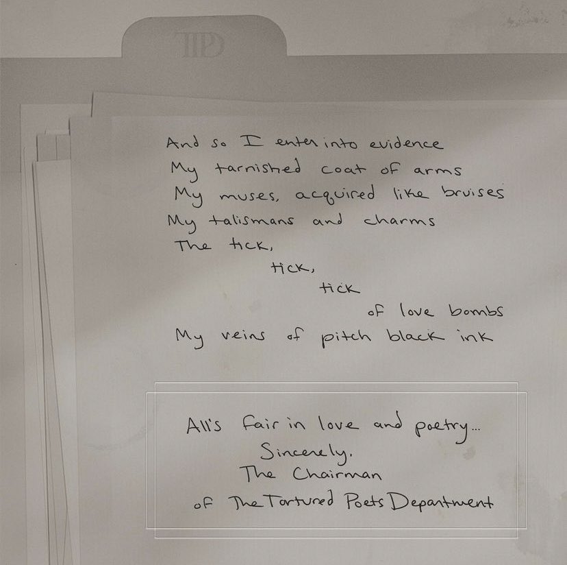 VirginRadioWin's tweet photo. 🚨 TAYLOR SWIFT ANNOUNCED A BRAND ✨NEW✨ ALBUM #TheTorturedPoetsDepartment out April 19th! 🚨
#WitherReport🌦️ BREAKING https://t.co/UlWe2S0vrr