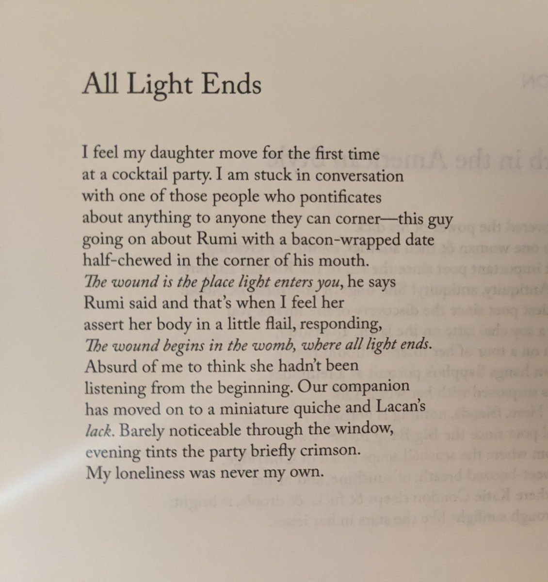 daniellekweeks's tweet photo. "All Light Ends" by @KATIE2CONDON in the new @coppernickel https://t.co/PW7WFgx7yL
