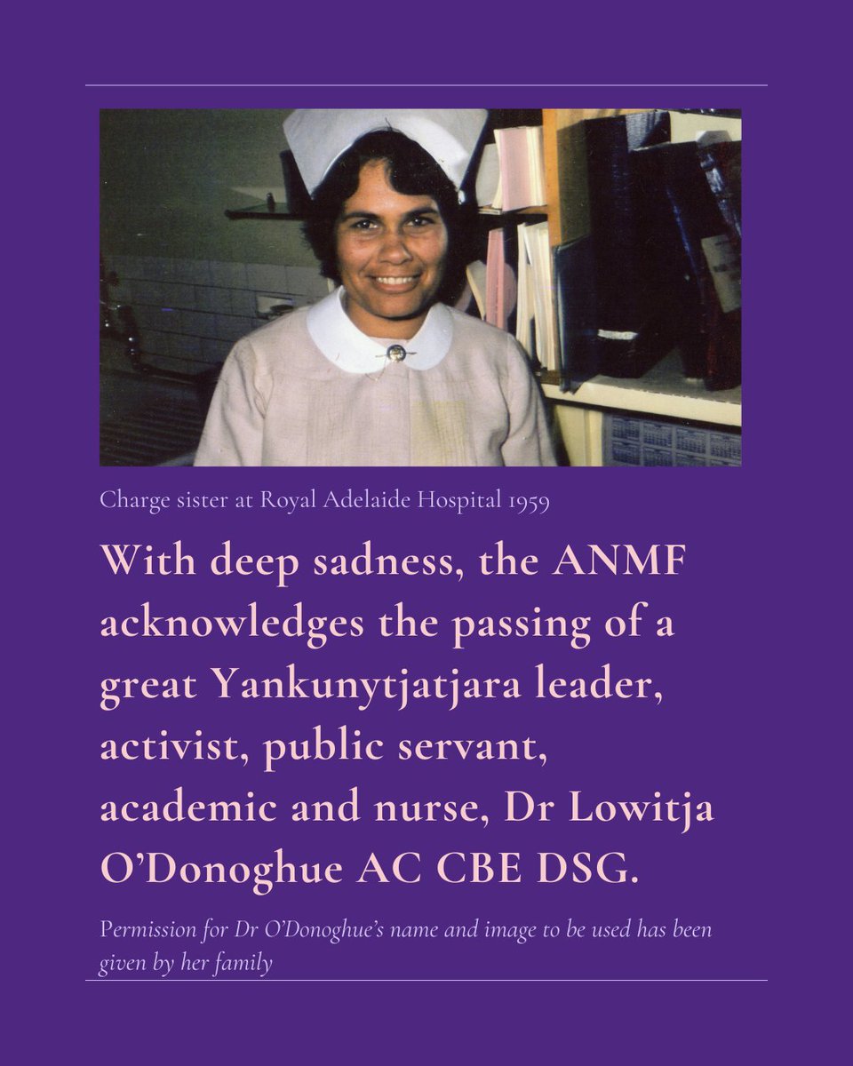 Vale Dr Lowitja O'Donoghue AC CBE DSG
Dr O’Donoghue leaves a remarkable legacy of work that speaks through generations to build a better, healthier and reconciled Australia.
The ANMF expresses our sincere condolences to her family, friends and colleagues.