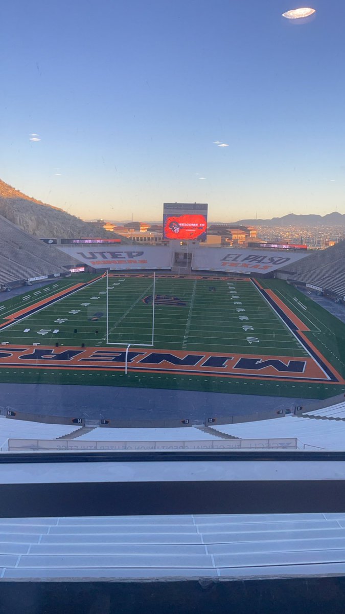 Had a great time at @UTEPFB can’t wait to be back !!