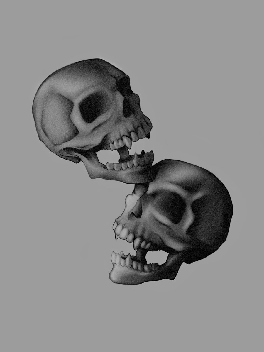 Iced__Covfefe's tweet photo. 5 minutes vs 4 hours  

#drawing #dark #skulls https://t.co/ytz2tbB1Ke