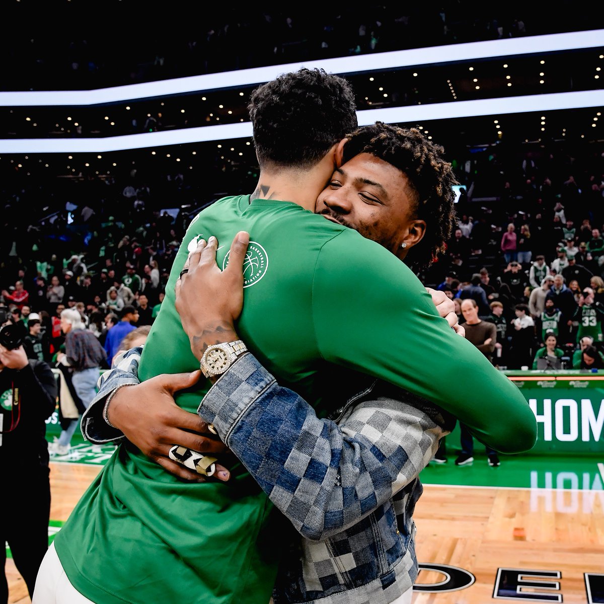 celtics's tweet image. til next time 🤞🏾