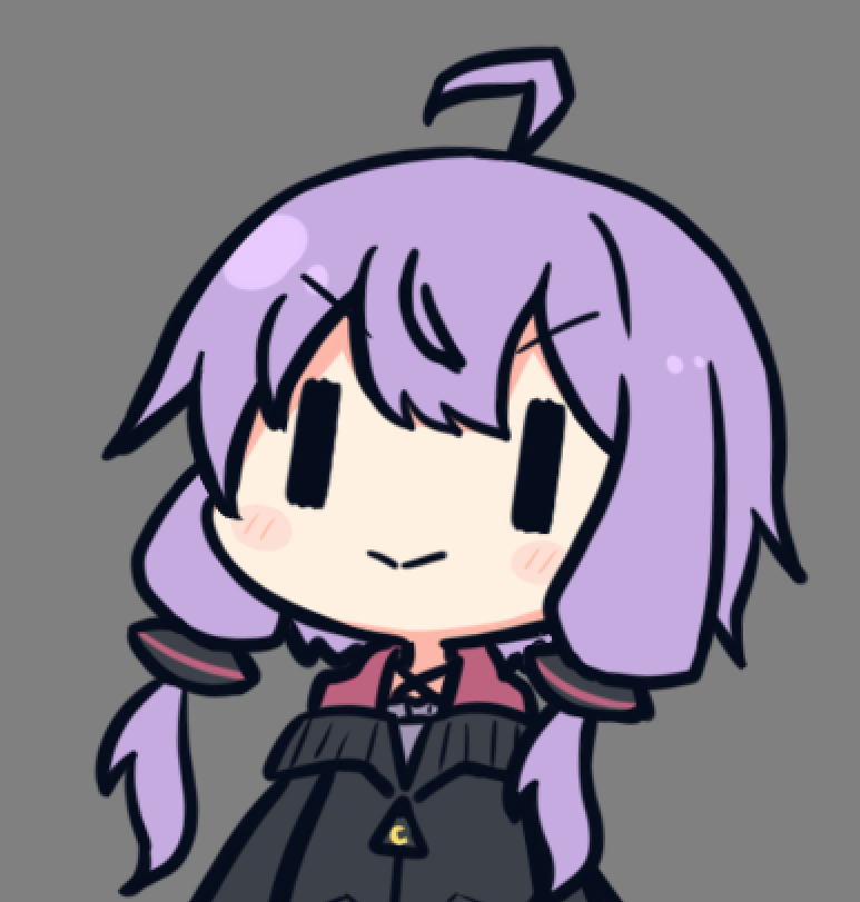 結月ゆかり 「キリッ 」|木屑@デザフェスvol.57【両日 G-141】東京ビッグサイト南ホール 5/20-21のイラスト