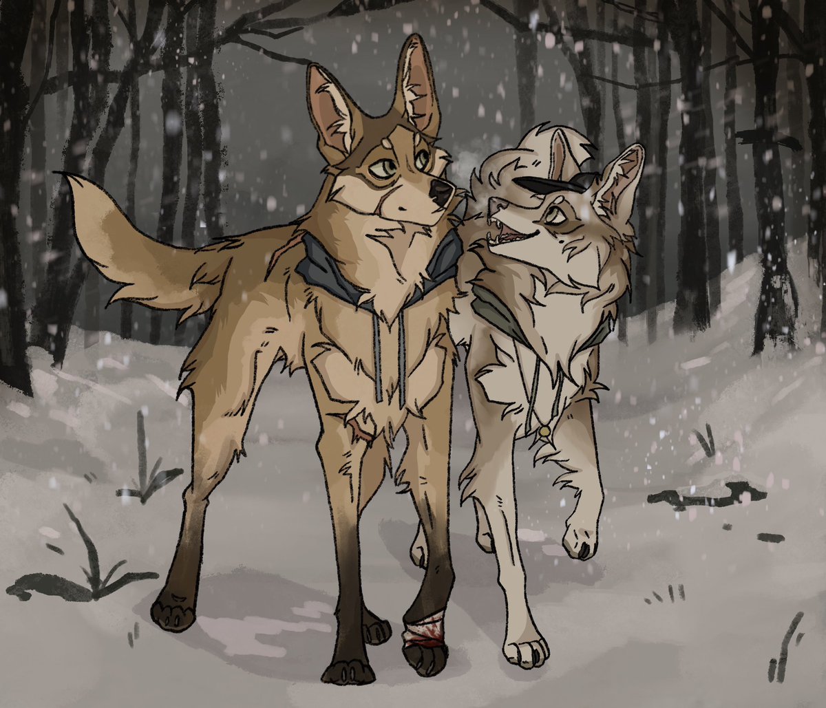 Rose taking a walk with her dad 
#ResidentEvilVillage #ResidentEvil #EthanWinters #RosemaryWinters