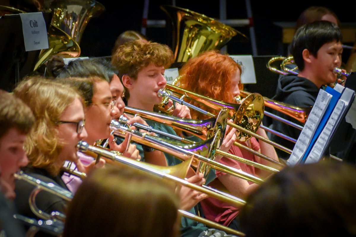 January Reflections🏅🎖️ | Photos from the CDBA All-District Honor Band Clinic &amp; DPS All-County Honor Band