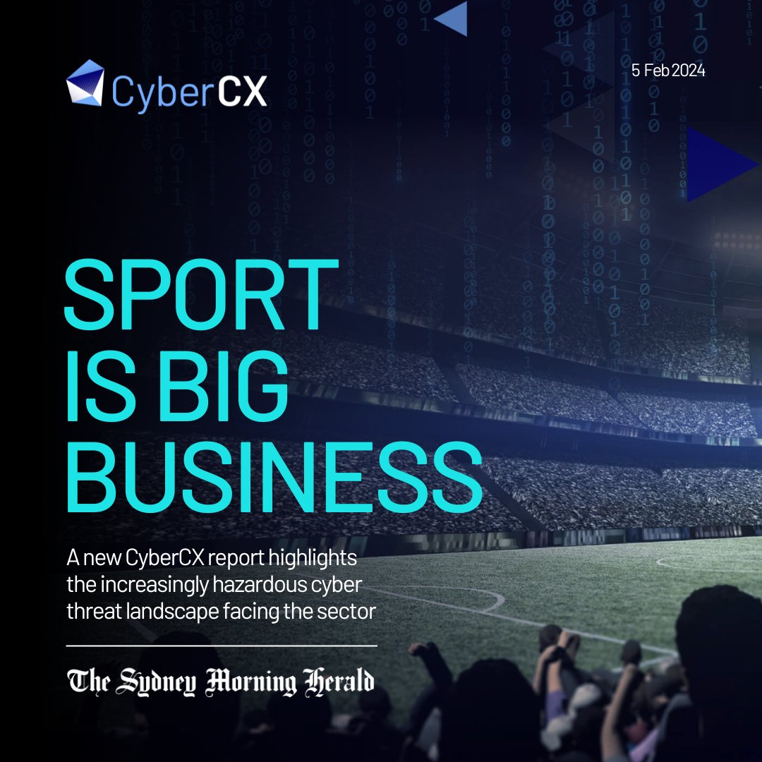 'Nation-states, especially authoritarian governments, are willing to use their intelligence and cyber capabilities to target and attack sports events and peak bodies to advance their national narratives and other malicious objectives.' CyberCX's @KMansted smh.com.au/technology/spo…