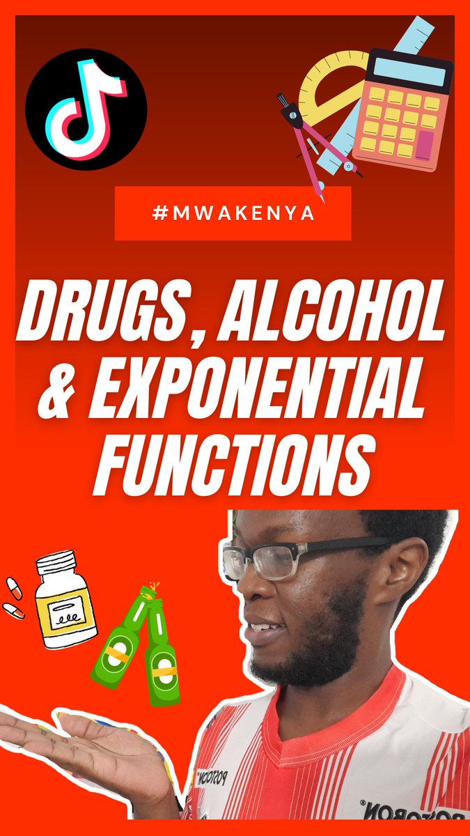 Teecha_wa_math's tweet image. How can you model the metabolism of a drug &amp; the crash risk of impaired driving using exponents? Click the link below.
🔥tiktok.com/@amu.peter/vid…🔥
🔥🔥
#exponential #functions #exponentialfunctions #power #indices #mwakenya #kcsemath