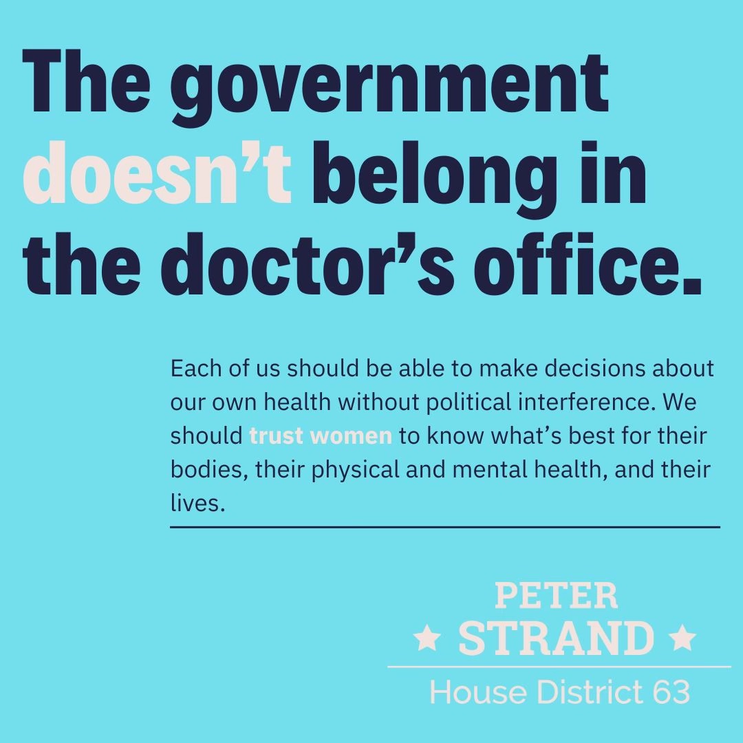 Representative Peter Strand tweet media