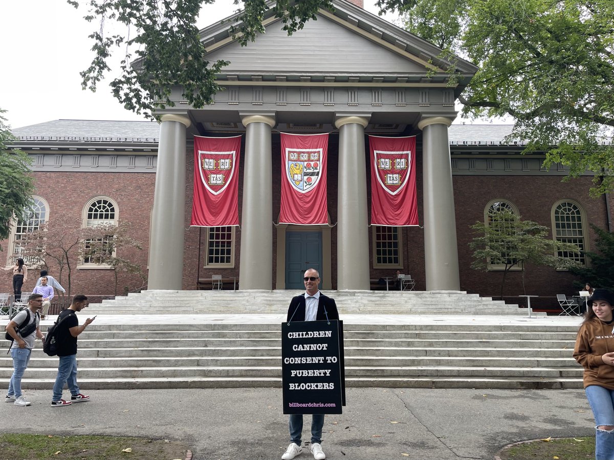 I’m off to Harvard at the end of this week. Time to teach these students a thing or two about the non-existence of gender identities. There are two sexes, zero genders, and infinite personalities!