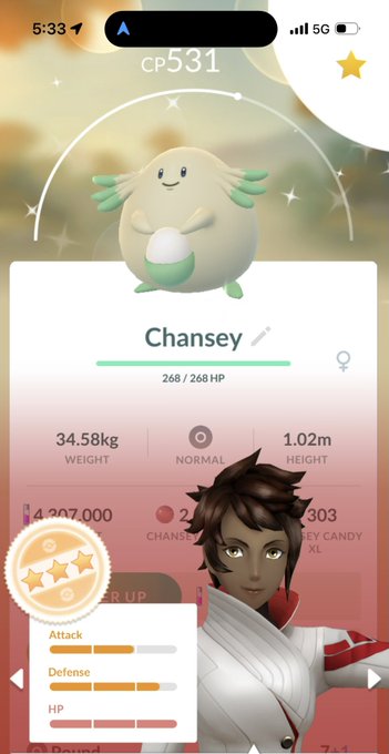 Chansey community day was a success 🥰 https://t.co/67QC2i7BAC