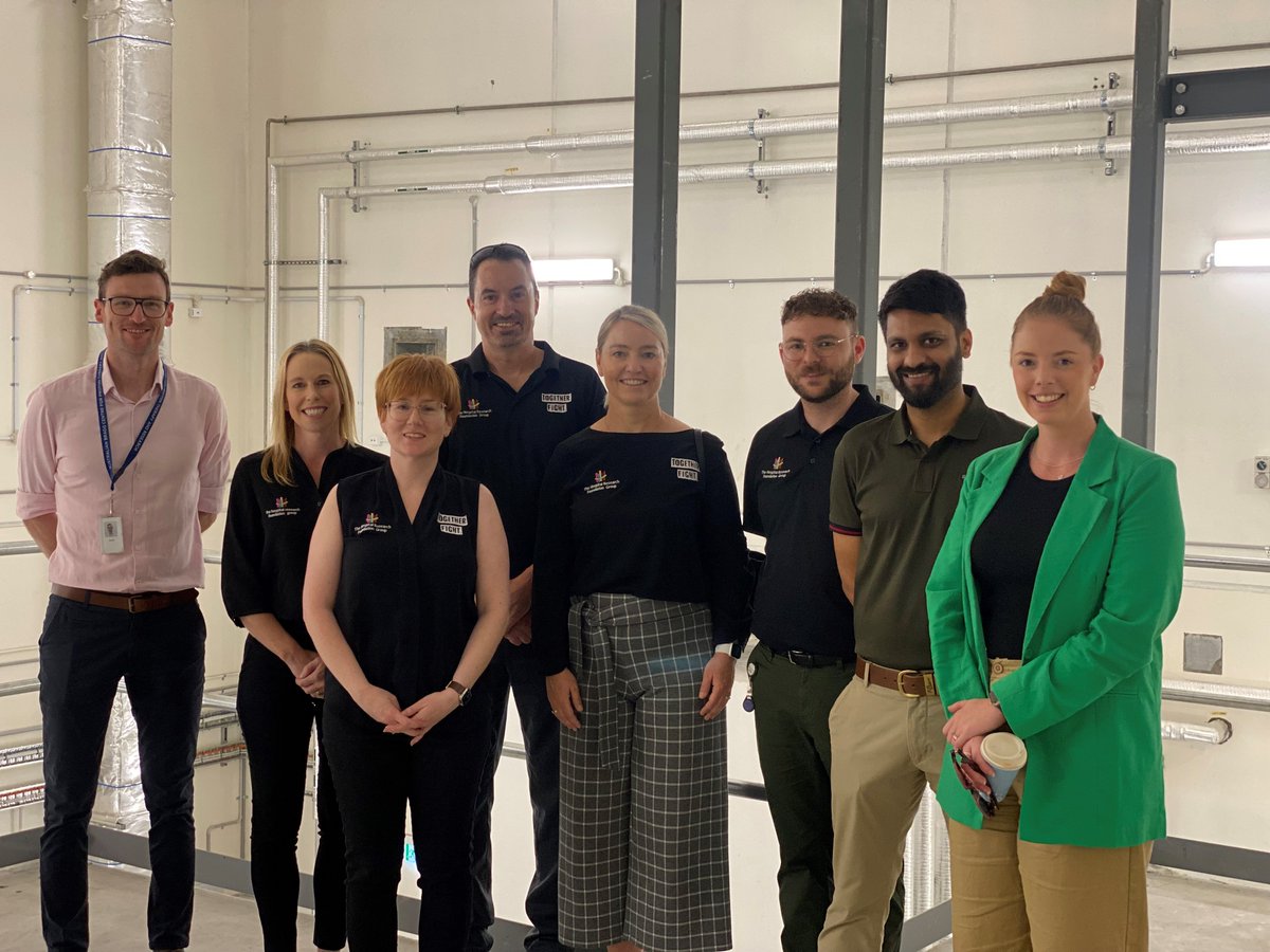 Last week, our friends <a href="/hosp_research/">The Hospital Research Foundation Group</a> visited the #Bragg centre. It was a pleasure showing them around and discussing the significant impact their generous support, totalling over $2 million, has had as we work towards bringing #protontherapy to Australia.
#togetherfight