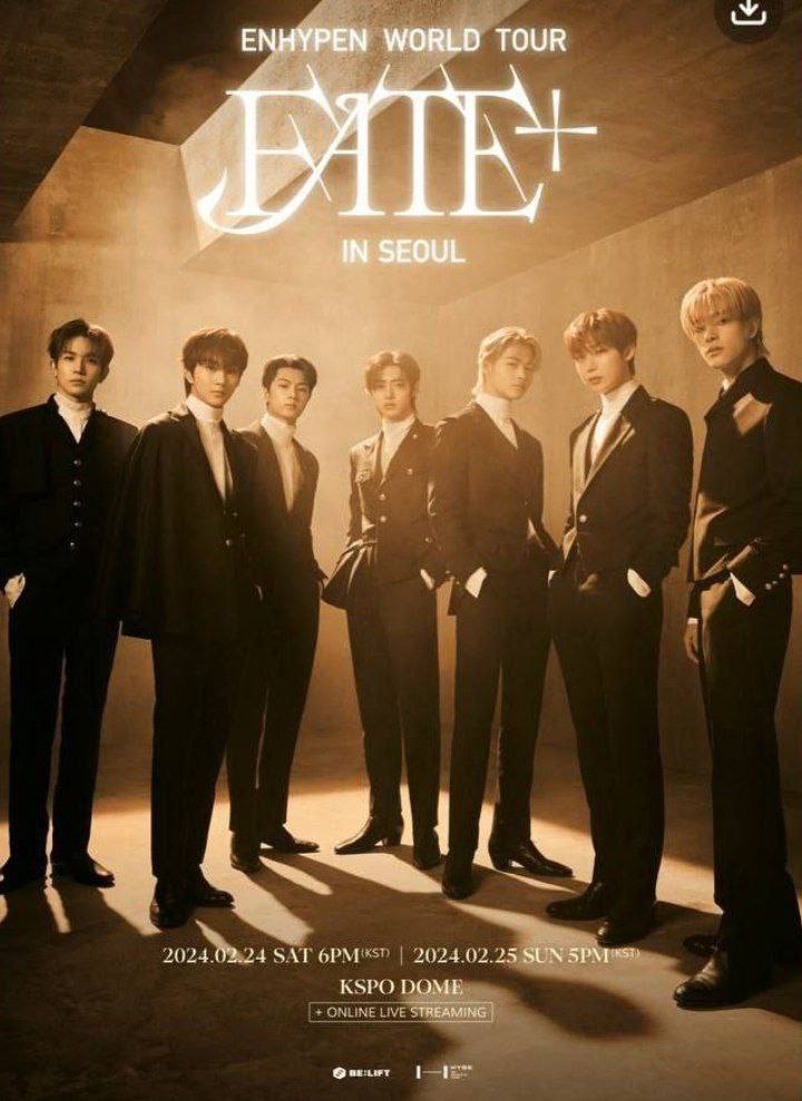 _yeon_ae_'s tweet photo. ENHYPEN WORLD TOUR FATE IN SEOUL STREAMING CONCERT
DATE CONCERT : 24/2/2024 & 25/2/2024
TIME :
5 PM (SAT)
4 PM (SUN)
PRICE : RM 5 PER PERSON & DAY
๐MAXIMUM 120 SLOT ONLY
if interested can dm
๐need at least 60 slot taken to proceed
#enhypenfatetourseoul #enhypenmy https://t.co/CdP0bsIQxa