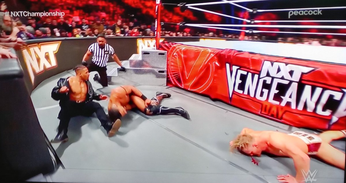 And here we go 

 #VengeanceDay #WWE #WWENXT #NXTVengenceDay #NXT  #NXTChampionship  #NXTVengeanceDay