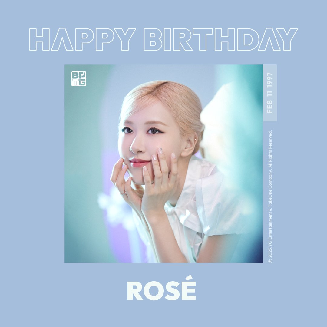 [CONGRATULATIONS!]   
🎂 Happy birthday, ROSÉ!  
ROSÉ, we're amazed by your beautiful voice every day.  Producers, collect a special gift in the game at 2AM (UTC)!  

🎉 Free Download Now! 
Google Play: bit.ly/3m4EXAp 
App Store: apple.co/42WYgfL