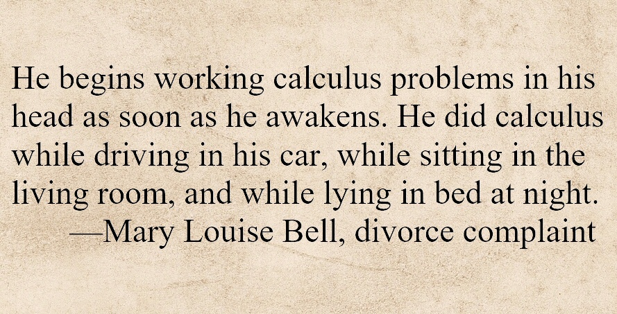 pickover's tweet photo. The official divorce complaint of physicist Richard Feynman's second wife. https://t.co/UVtBkNXii6