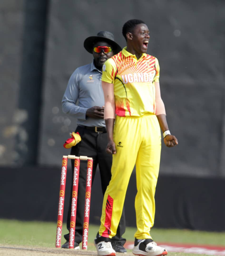 CricketUganda's tweet photo. Cricket Cranes All-Rounder Nsubuga Siraje gets in the 2024 PSL Foreign Player Draft. 

Full details 👇

https://t.co/MYSGPEBhlN

All the best Siraje.

#CricketUganda https://t.co/w2Xo8CM6GR