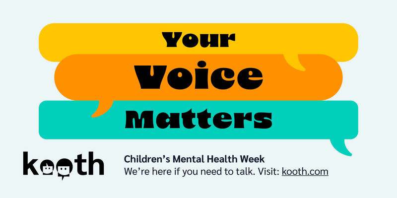 This Children's Mental Health Awareness Week, Kooth is shining a spotlight on the powerful theme: 'Your Voice Matters’ (because it really does!💙)

🔗 By clicking the link - explore.kooth.com/your-voice-mat… you can explore resources such as:

- Inspiring video of young people using their