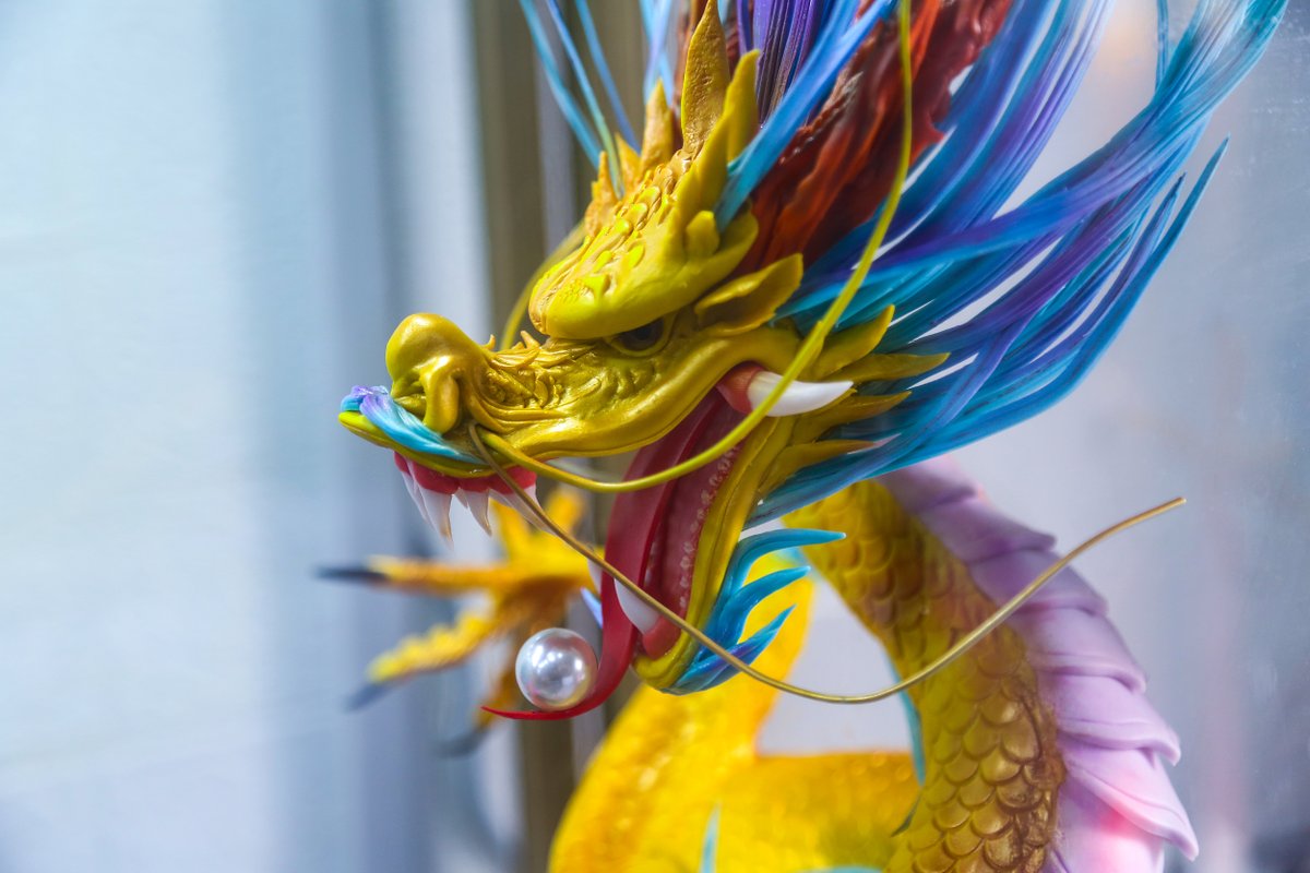 JinanofChina's tweet photo. 🐉In #Jinan's Laiwu district, pastry chefs craft dough into stunning #dragon sculptures for the #YearoftheDragon. Residents are eager to grab these intricate creations as 🎁gifts or stylish home decor, adding a touch of festive cheer to the upcoming auspicious year. #DynamicJinan https://t.co/qUP4WFHssw