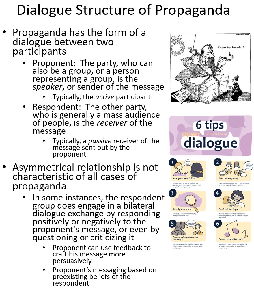 #Disinformation 101 - helping you to understand and recognize cognitive attacks and attempts to manipulate you from an offensive perspective. The success of such attacks heavily depends on you NOT understanding and recognizing them. Propaganda Basics #3
